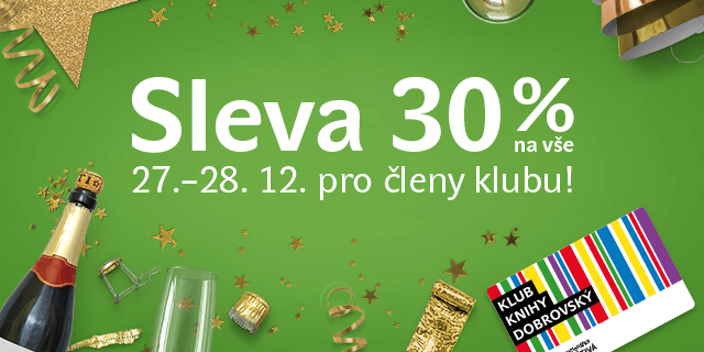❆   Velký povánoční výprodej – sleva 30 % PRO ČLENY KLUBU  ❆