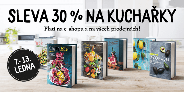 Pořádně vypečená sleva – 30 % na kuchařky