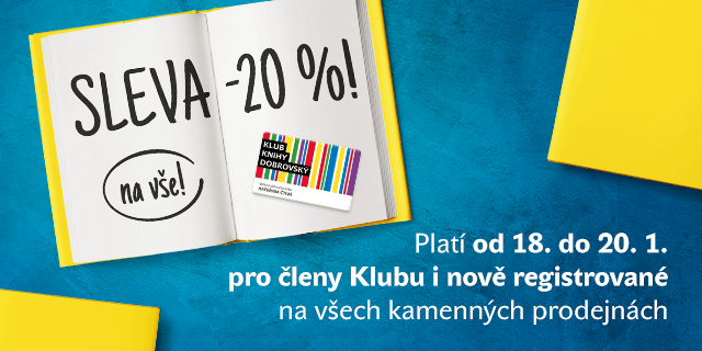 Sleva 20 % pro členy Klubu Knihy Dobrovský