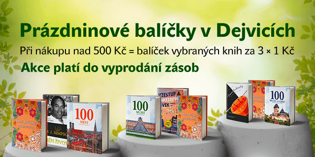Prázdninové balíčky knih za 3x1 Kč v Dejvicích