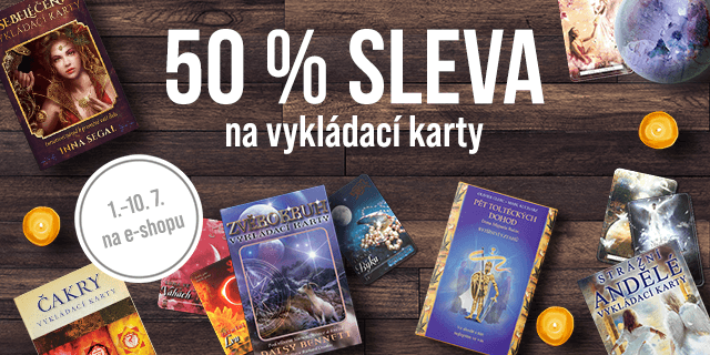 Sleva 50 % na vykládací karty