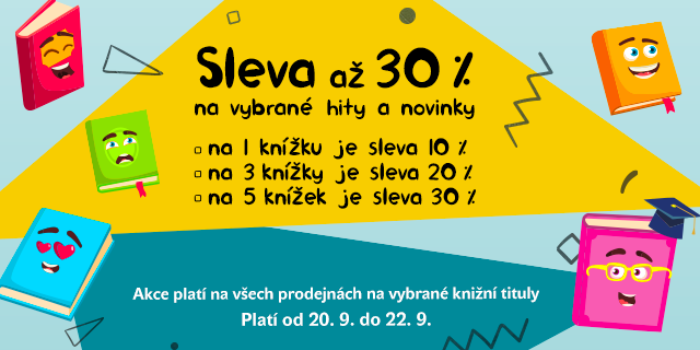 PRODEJNY | Sleva až 30 % na vybrané hity a novinky