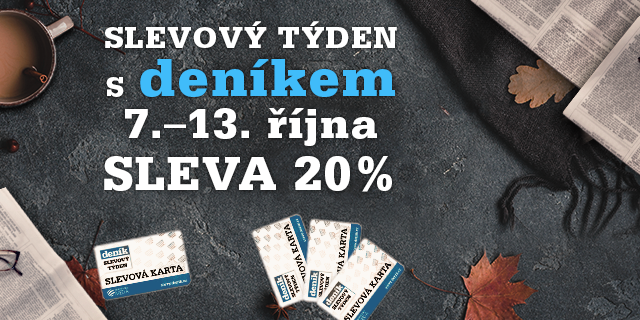 Slevový týden s Deníkem – Hurá na knižní nákupy!