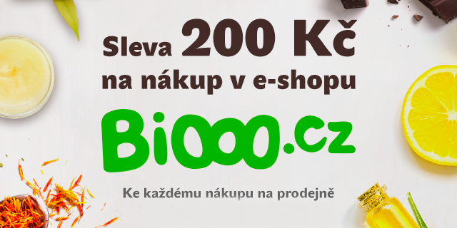 Nakupte u nás a ušetřete Na BiOOO.cz!