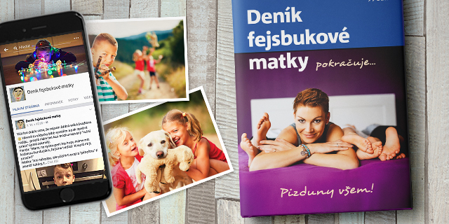 Křest druhého Deníku fejsbukové matky a autogramiáda v knihkupectví Václavské náměstí