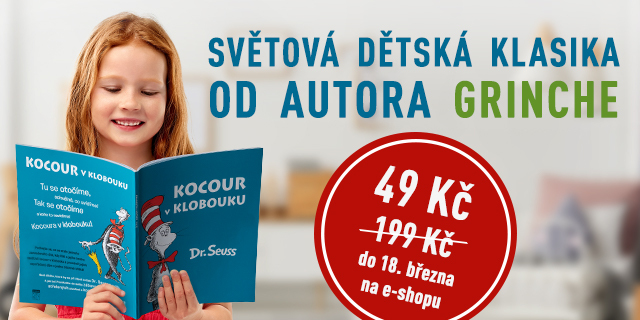 Kocour v klobouku od legendárního Dr. Seusse za 49 Kč