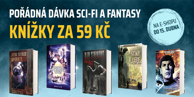 Pořádná dávka sci-fi a fantasy | Knížky za 59 Kč!