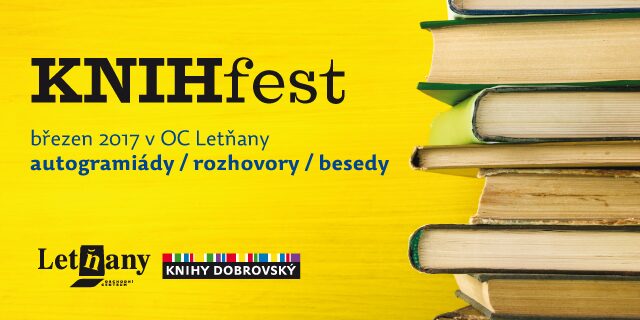 KNIHfest 2017 bude nabitý osobnostmi. Dorazí Zdeněk Svěrák i Miloslav Stingl