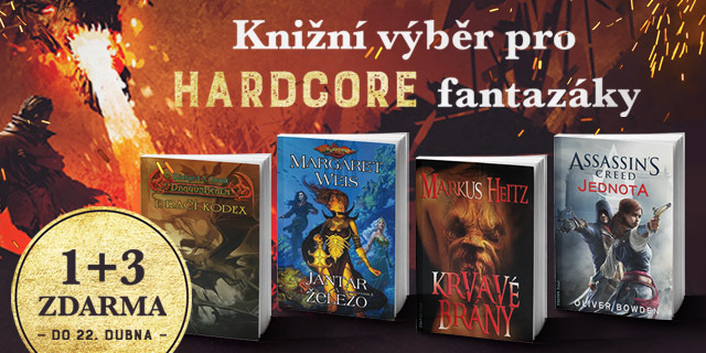 Knižní výběr pro hardcore fantazáky | 1+3 ZDARMA