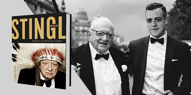 KNIHfest 2017: beseda s Miloslavem Stinglem a Adamem Chroustem v OC Letňany