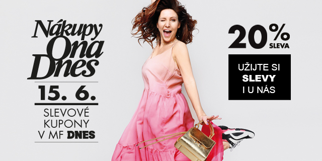 Jarní nákupy ONA DNES | Slevy 20 % na nákup v knikupectvích