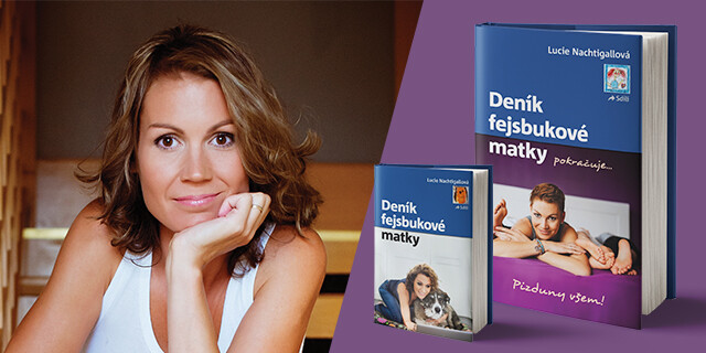 KNIHfest 2017: autogramiáda fejsbukové matky Lucie Nachtigallové