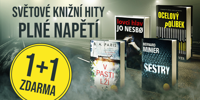 Světové knižní hity plné napětí | 1+1 ZDARMA