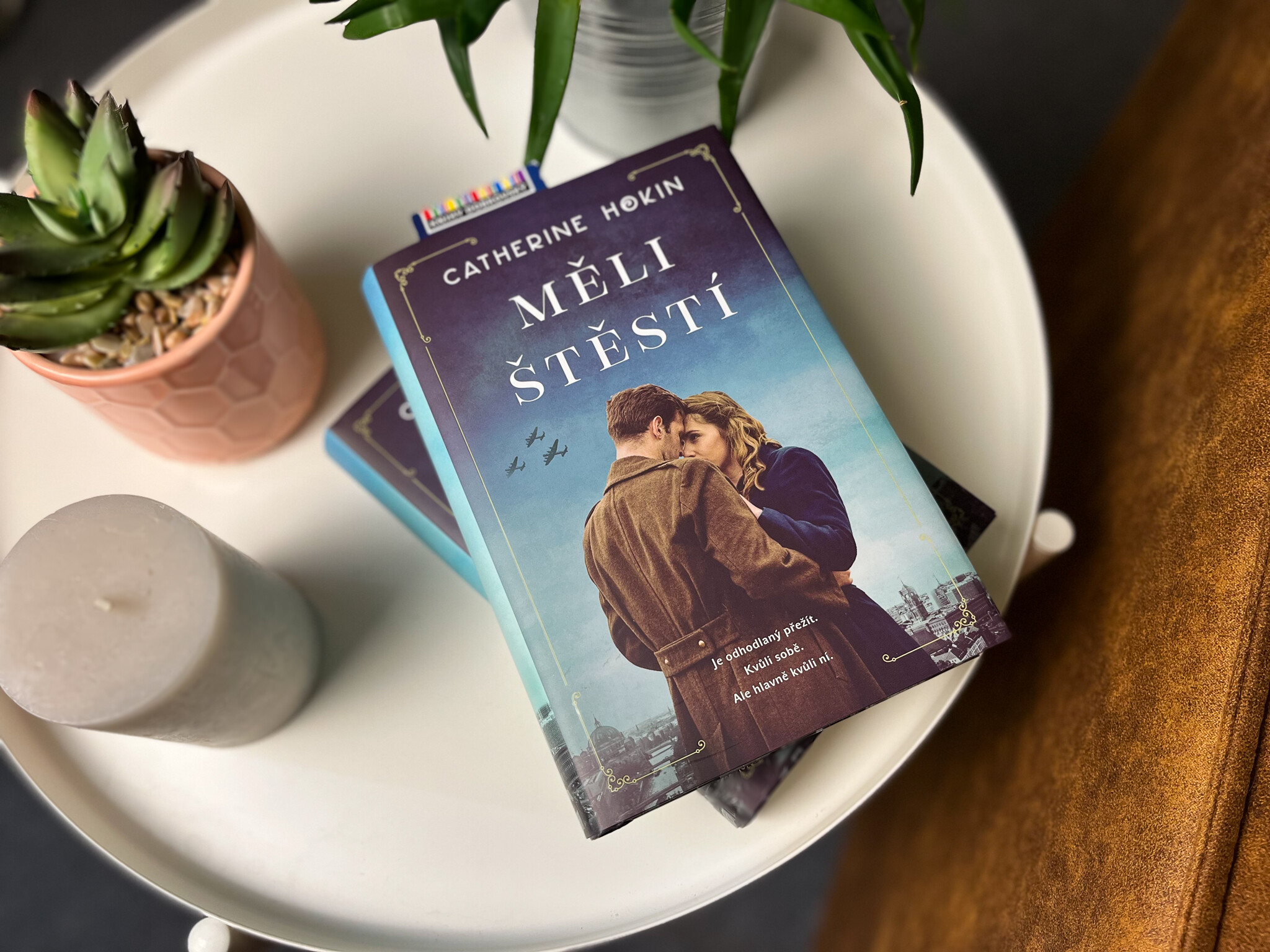 Kniha Měli štěstí
