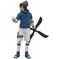 Figurine Naruto Sasuke Comansi 10 Cm - Non Articulée - Peinte à La Main