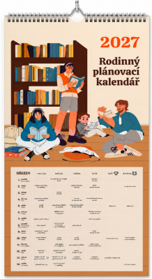 Rodinný plánovací kalendář 2027 - Malý obrázek 1