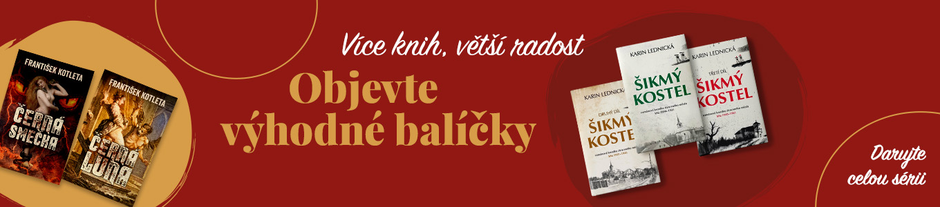 Darujte celou sérii! Výhodné balíčky pod stromeček!