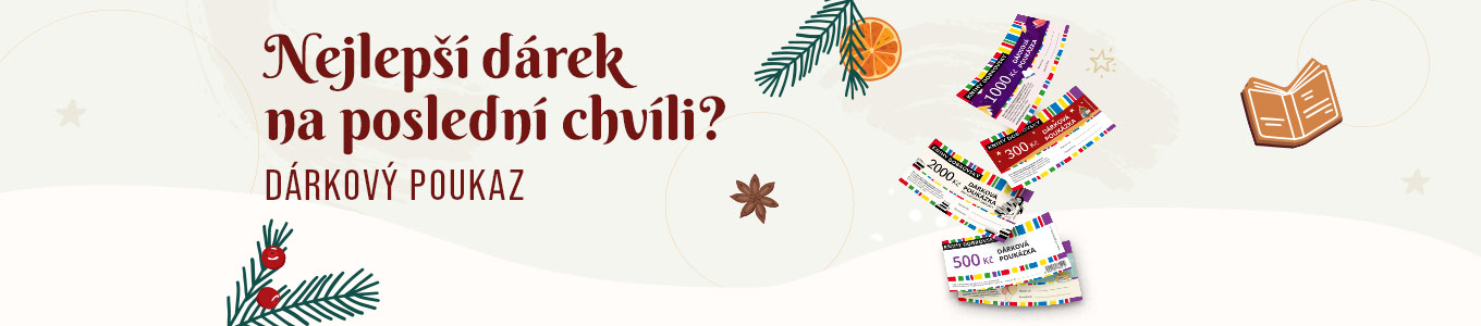 Dárek na poslední chvíli? Poukázky do knihkupectví
