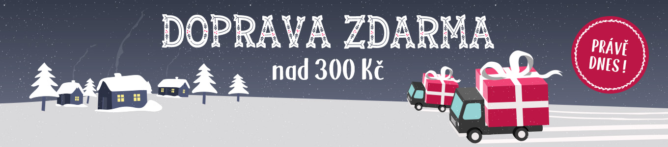 Neutrácejte za poštovné | Je tu DOPRAVA ZDARMA!