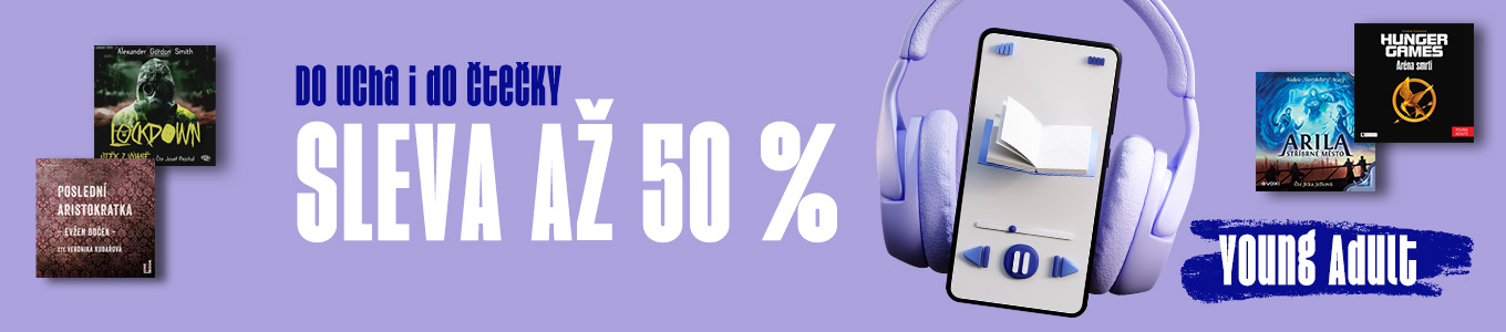 Do čtečky i do ucha. Ve jménu Young Adult se slevou až 50 %