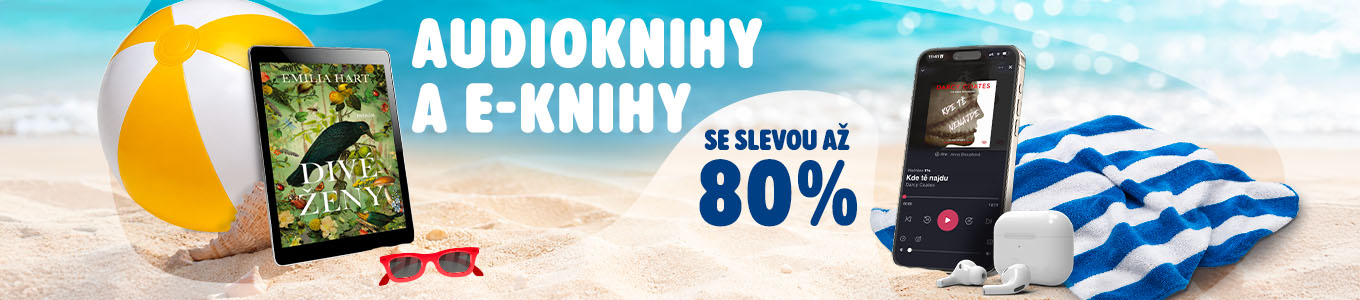 Ani gram navíc. E-knihy a audioknihy na dovolenou se slevou až 80 %