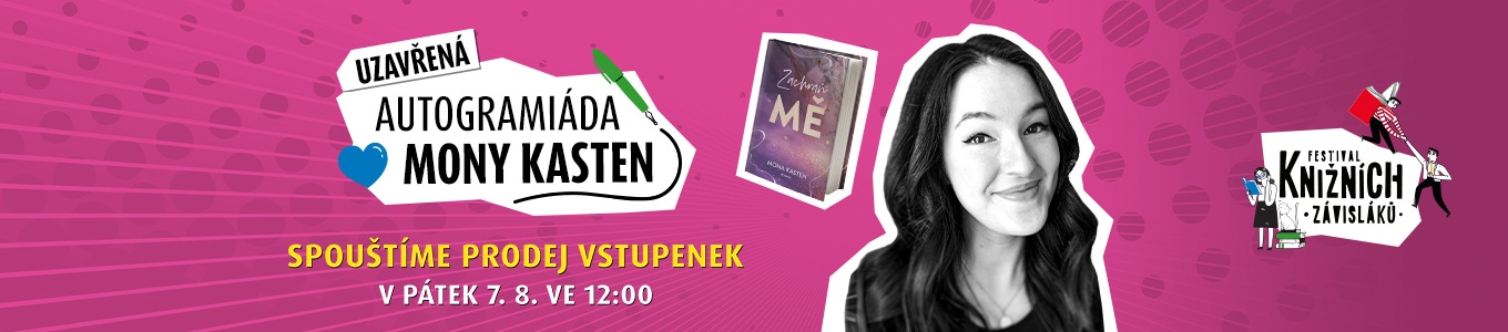 Vstupenka na autogramiádu Mony Kasten