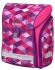 Školní taška Midi - Růžové kostky - 