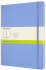 Moleskine: Zápisník tvdý čistý sv. modrý XL - 