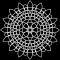 TCW šablona 15,2 x 15,2 cm - Sunflower Mandala - 