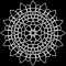TCW šablona 30,5 x 30,5 cm - Sunflower Mandala - 