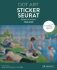 Dot Art: Sticker Seurat. Bathers at Asnieres - 