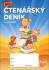 Můj čtenářský deník pro 1. stupeň - 