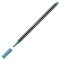 STABILO Pen 68 metallic metalická modrá - 