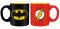 Hrnek set espresso DC COMICS - 110 ml - Batman & Flash - 