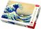 Trefl Puzzle Kacušika Hokusai - Velká vlna u pobřeží Kanagawy / 1000 dílků (Defekt) - 