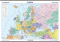 Evropa – státy a území – školní nástěnná mapa - 