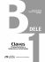 Preparacion DELE : Claves - B1 (New edition) - 
