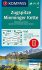 Zugspitze, Mieminger Kette, Ehrwald, Lermoos, Garmisch-Partenkirchen, Reutte 1:50 000 / turistická mapa KOMPASS 25 - 