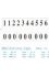 Hra pro tvoření čísel - Nuly a číslice - 