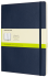 Moleskine - zápisník měkký, čistý, modrý XL - 