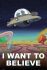Plakát 61x91,5cm - Rick and Morty - I Want To Believe - 