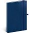 Notes - Vivella Classic modrý/modrý, tečkovaný, 15 x 21 cm - 