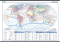 Svět - hydrosféra - školní nástěnná mapa 1:28 mil./136x96 cm - 