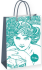Alfons Mucha - Emerald/dárková taška střední - 
