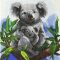 Crystal Art plátno Koala - 