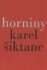 Horniny - Karel Šiktanc