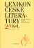 Lexikon české literatury 2 / II (K-L, dodatky A-G) - 