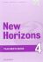 New Horizons 4 Teachers's Book - 